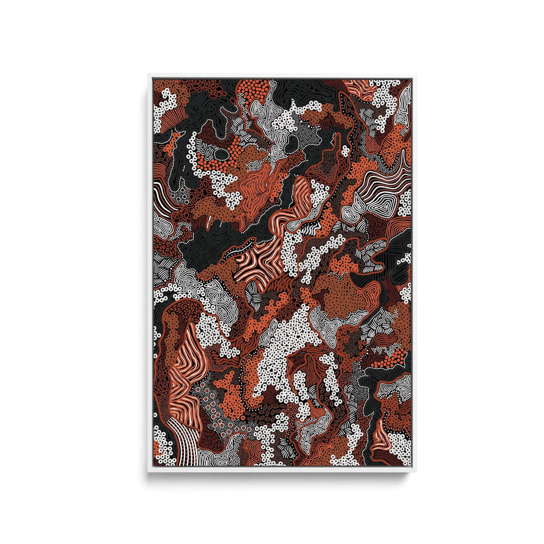 Canobie - Dry Season Edition 4 by Leah Cummins - Poster Prints, Stretched Canvas Print or Framed Fine Art Print - Artwork I Heart Wall Art Australia 