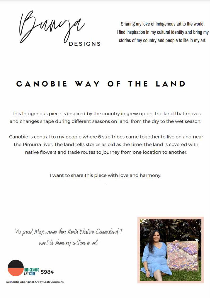 Canobie - Dry Season Edition 4 by Leah Cummins - Poster Prints, Stretched Canvas Print or Framed Fine Art Print - Artwork I Heart Wall Art Australia 