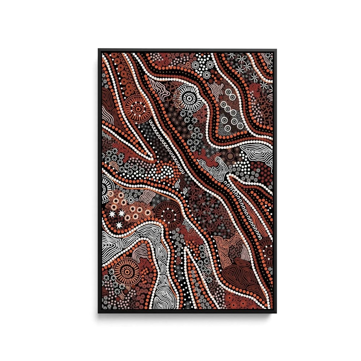 Canobie - Dry season Edition 5 by Leah Cummins - Stretched Canvas Print or Framed Fine Art Print - Artwork - I Heart Wall Art - Poster Print, Canvas Print or Framed Art Print