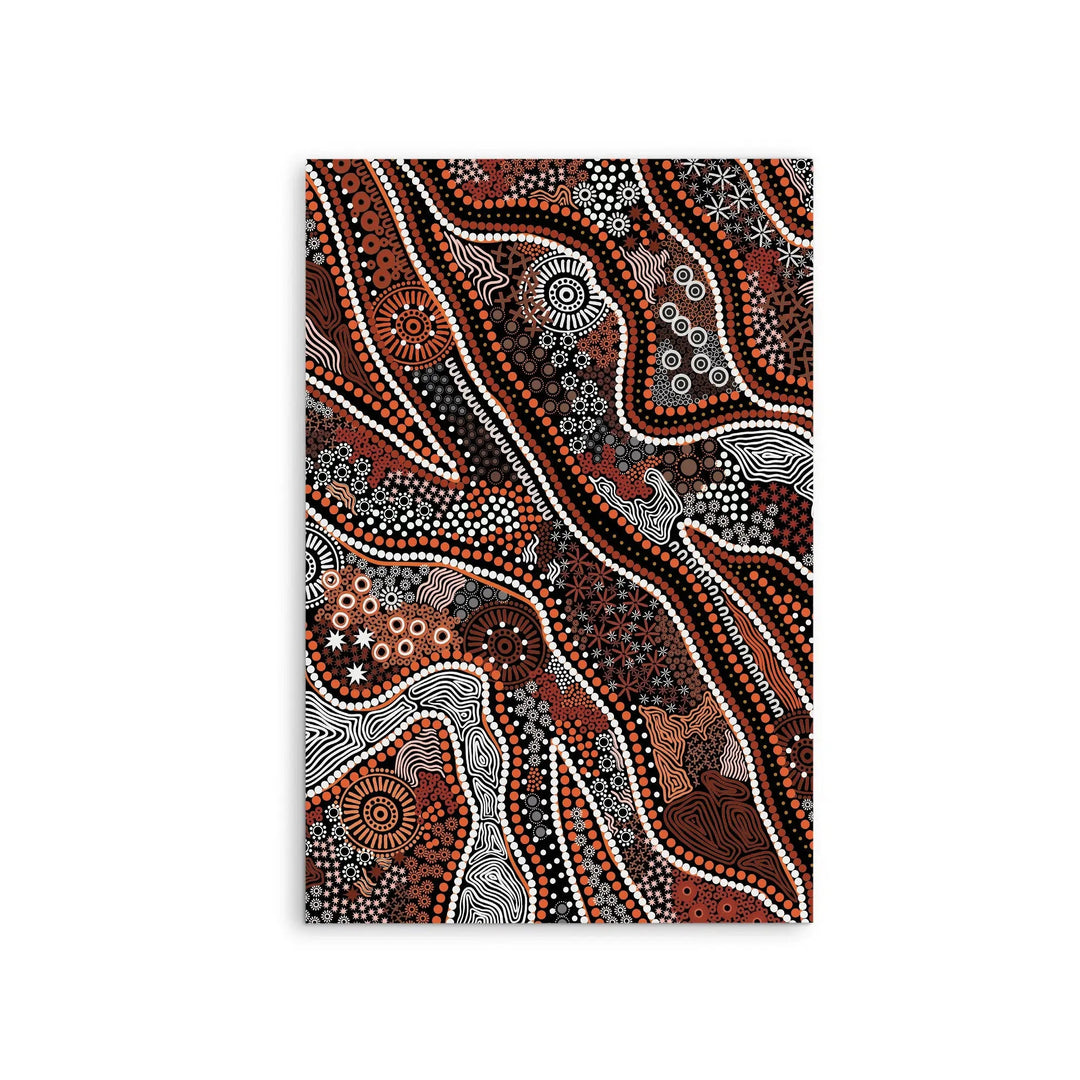 Canobie - Dry season Edition 5 by Leah Cummins - Stretched Canvas Print or Framed Fine Art Print - Artwork I Heart Wall Art Australia 