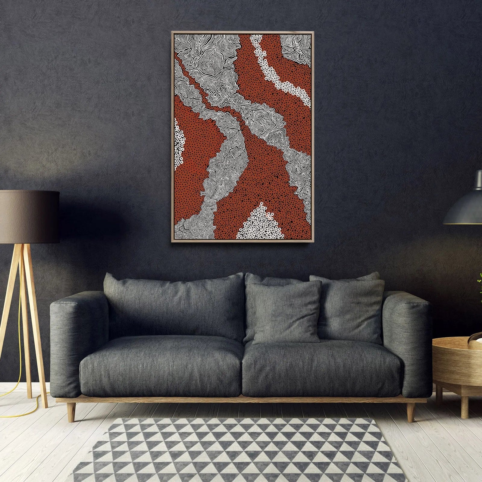 Canobie - Way of the Land Edition 1 by Leah Cummins - Stretched Canvas Print or Framed Fine Art Print - Artwork I Heart Wall Art Australia 