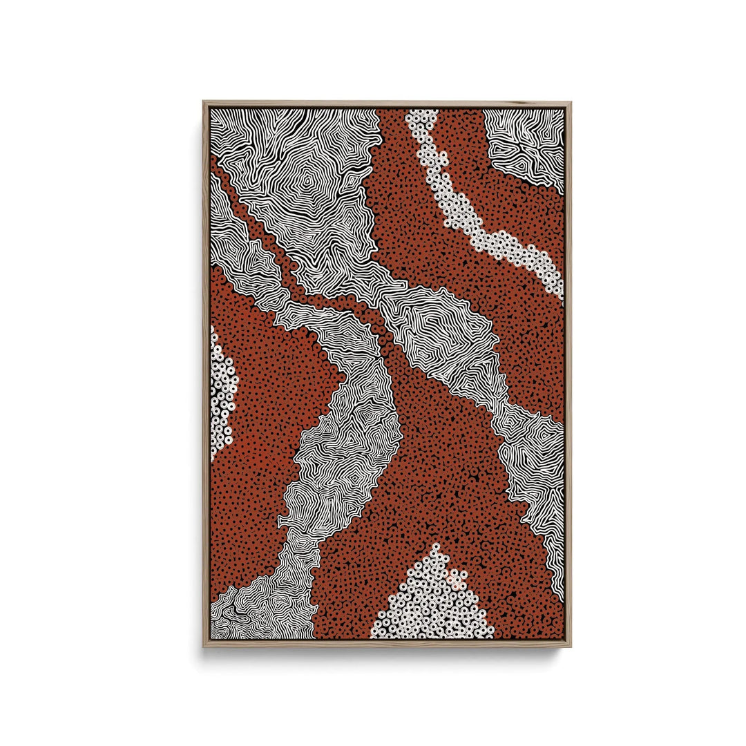 Canobie - Way of the Land Edition 1 by Leah Cummins - Stretched Canvas Print or Framed Fine Art Print - Artwork I Heart Wall Art Australia 