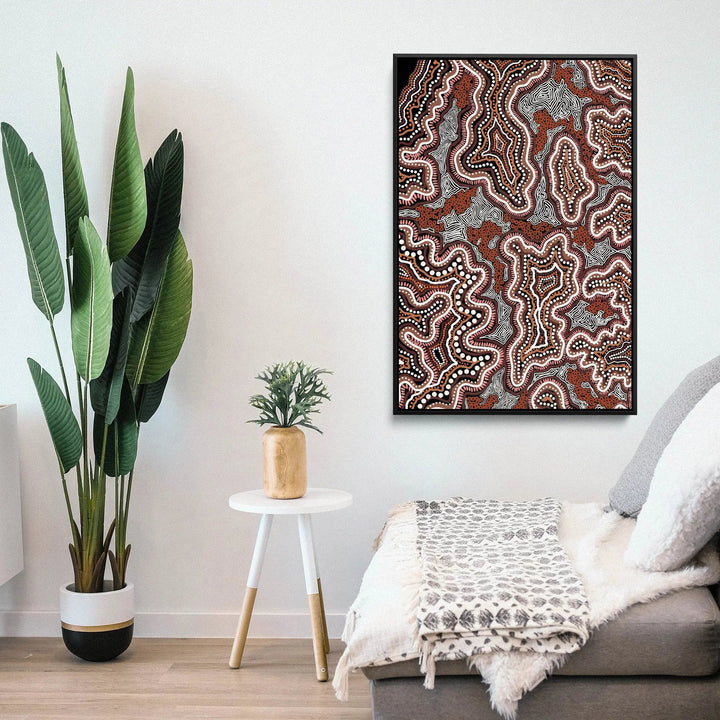 Canobie - Way of the Land Edition 2 by Leah Cummins- Stretched Canvas Print or Framed Fine Art Print - Artwork I Heart Wall Art Australia 