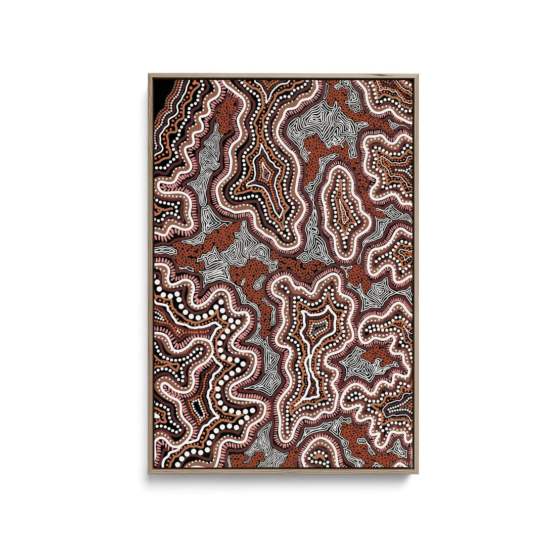 Canobie - Way of the Land Edition 2 by Leah Cummins- Stretched Canvas Print or Framed Fine Art Print - Artwork I Heart Wall Art Australia 