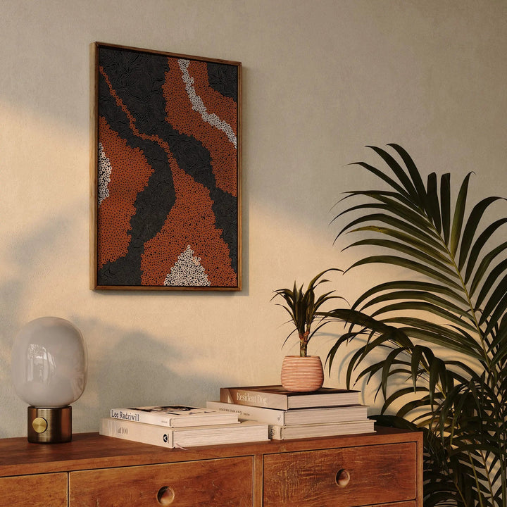 Canobie - Way of the Land Edition 3 by Leah Cummins - Poster Print, Stretched Canvas Print or Framed Fine Art Print - Artwork I Heart Wall Art Australia 