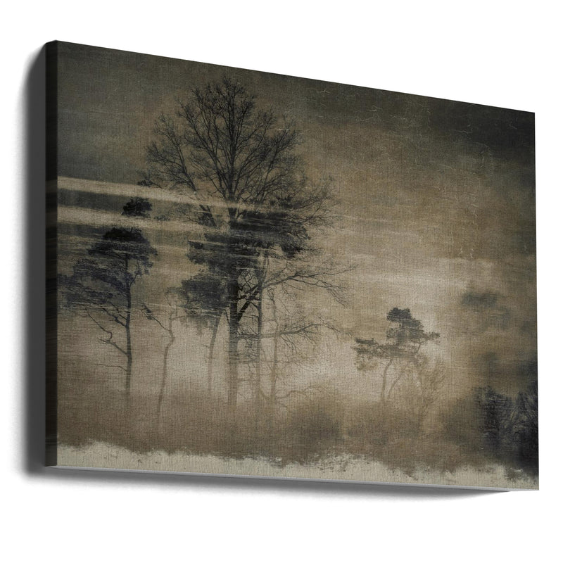 Old postcard - Stretched Canvas, Poster or Fine Art Print I Heart Wall Art