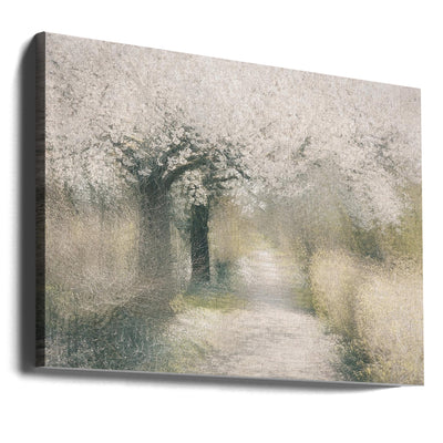 Cherry blossom - Stretched Canvas, Poster or Fine Art Print I Heart Wall Art