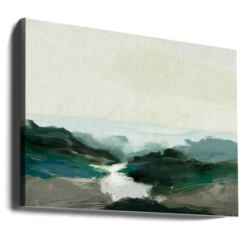 Highland View - Stretched Canvas, Poster or Fine Art Print I Heart Wall Art