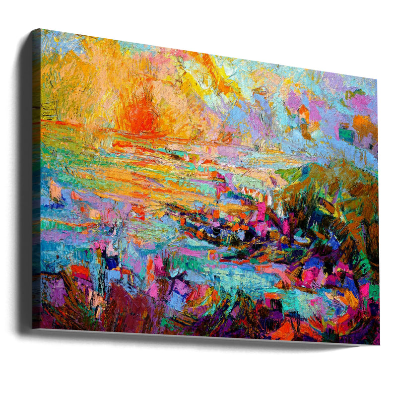 Waiting For Stars To Shine - Stretched Canvas, Poster or Fine Art Print I Heart Wall Art