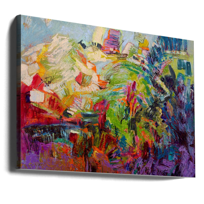 Botanic Radiance - Stretched Canvas, Poster or Fine Art Print I Heart Wall Art