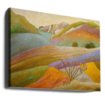 Rambling Through the Blooming Valley - Stretched Canvas, Poster or Fine Art Print I Heart Wall Art