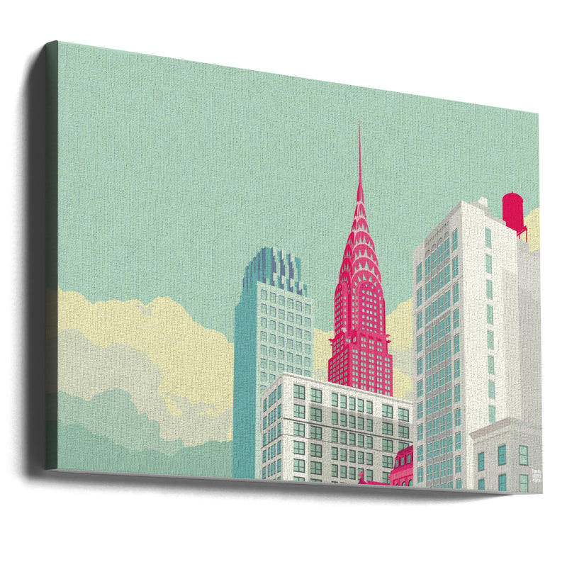New York Park Avenue - Stretched Canvas, Poster or Fine Art Print I Heart Wall Art