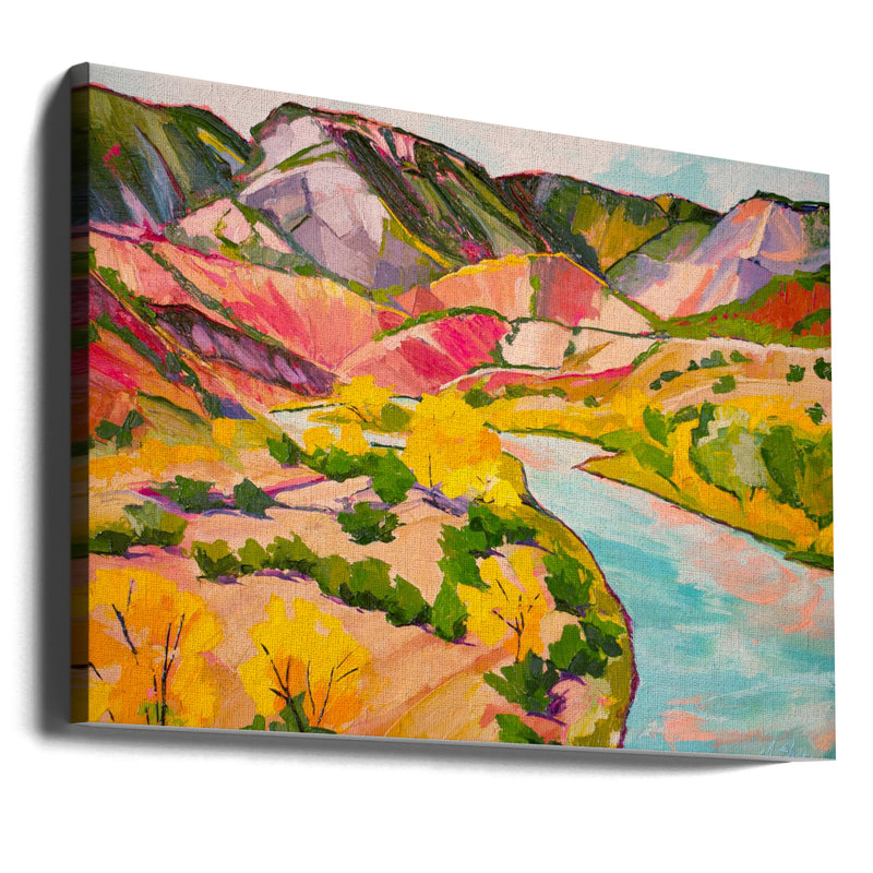 New Mexico - Stretched Canvas, Poster or Fine Art Print I Heart Wall Art