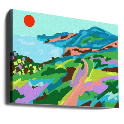 Vivid Vistas - Stretched Canvas, Poster or Fine Art Print I Heart Wall Art