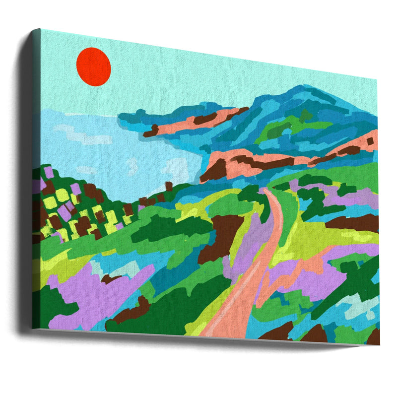 Vivid Vistas - Stretched Canvas, Poster or Fine Art Print I Heart Wall Art