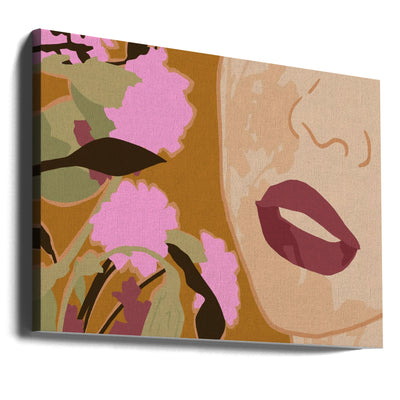 Purple Passion - Stretched Canvas, Poster or Fine Art Print I Heart Wall Art