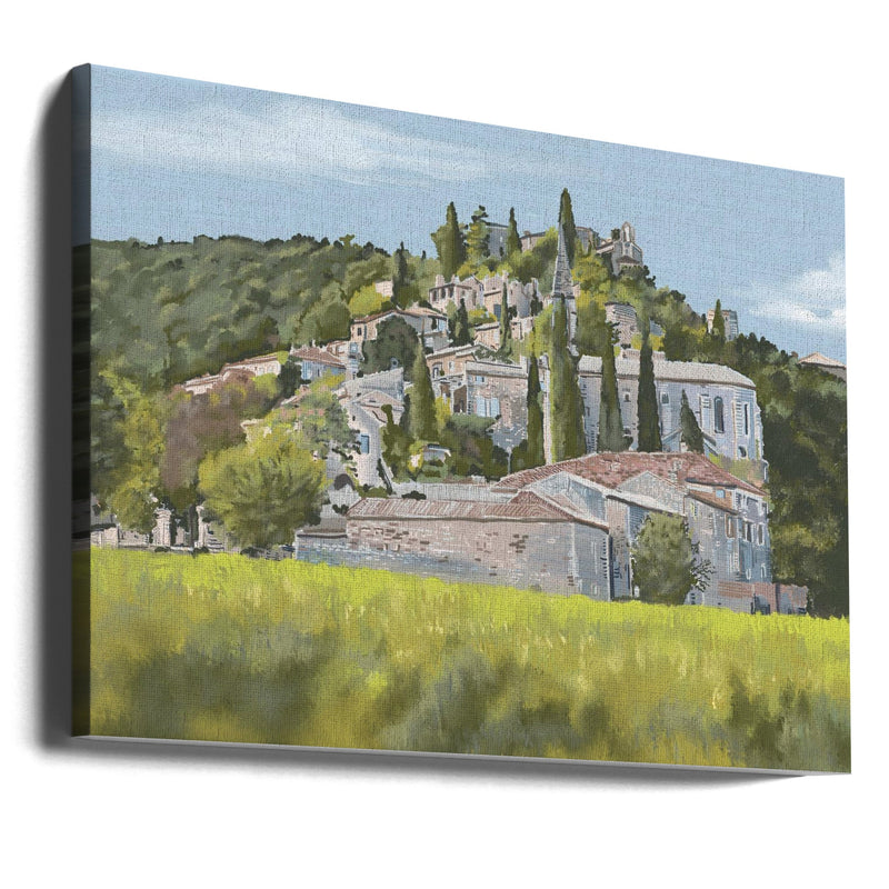 “Yes”, La Roque-Sur-Cèze’, France, 2024 - Stretched Canvas, Poster or Fine Art Print I Heart Wall Art