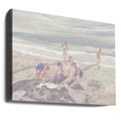 Cuzzies at the Beach, Hermanus, South Africa - Stretched Canvas, Poster or Fine Art Print I Heart Wall Art