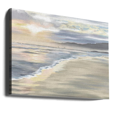 &#039;Walk with Me&#039;, Grotto Beach, Hermanus, South Africa - Stretched Canvas, Poster or Fine Art Print I Heart Wall Art