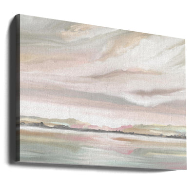 Misty Marshmallow - Stretched Canvas, Poster or Fine Art Print I Heart Wall Art