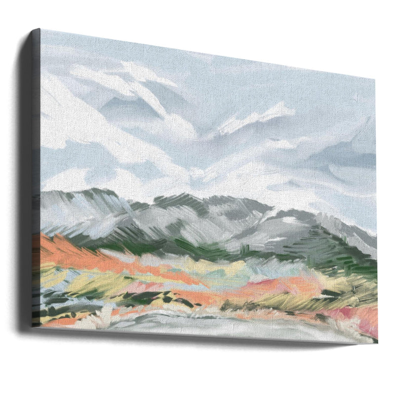 Whispering Peaks - Stretched Canvas, Poster or Fine Art Print I Heart Wall Art