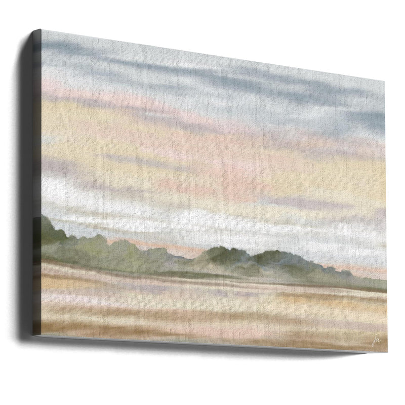 Gentle Dawnscape - Stretched Canvas, Poster or Fine Art Print I Heart Wall Art
