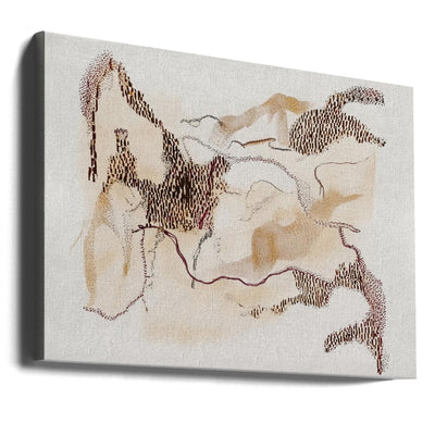 Primitive I - Stretched Canvas, Poster or Fine Art Print I Heart Wall Art