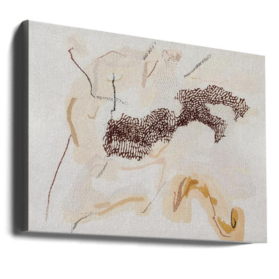 Primitive II - Stretched Canvas, Poster or Fine Art Print I Heart Wall Art