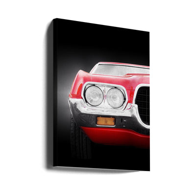 US classic car 1972 Ranchero pickup truck - Stretched Canvas, Poster or Fine Art Print I Heart Wall Art