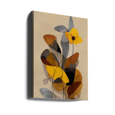 In My Summer Garden - Stretched Canvas, Poster or Fine Art Print I Heart Wall Art