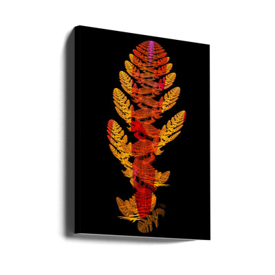 Steps: A Walk to Ultraviolet - Stretched Canvas, Poster or Fine Art Print I Heart Wall Art