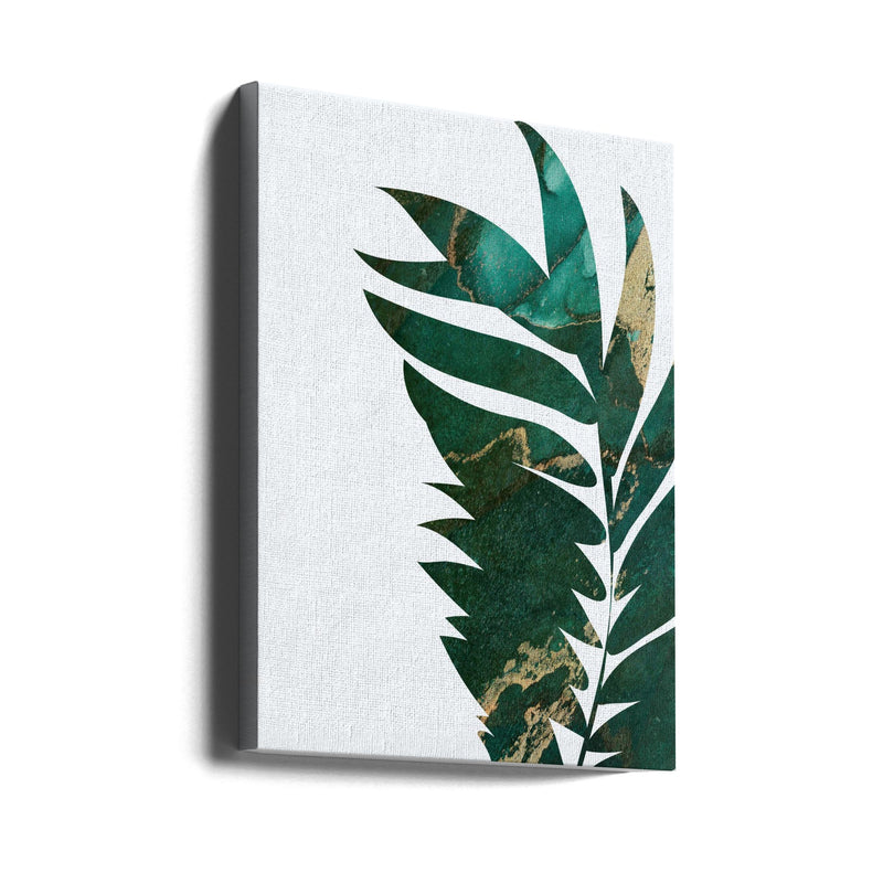 Tropical leaf 2 - Stretched Canvas, Poster or Fine Art Print I Heart Wall Art