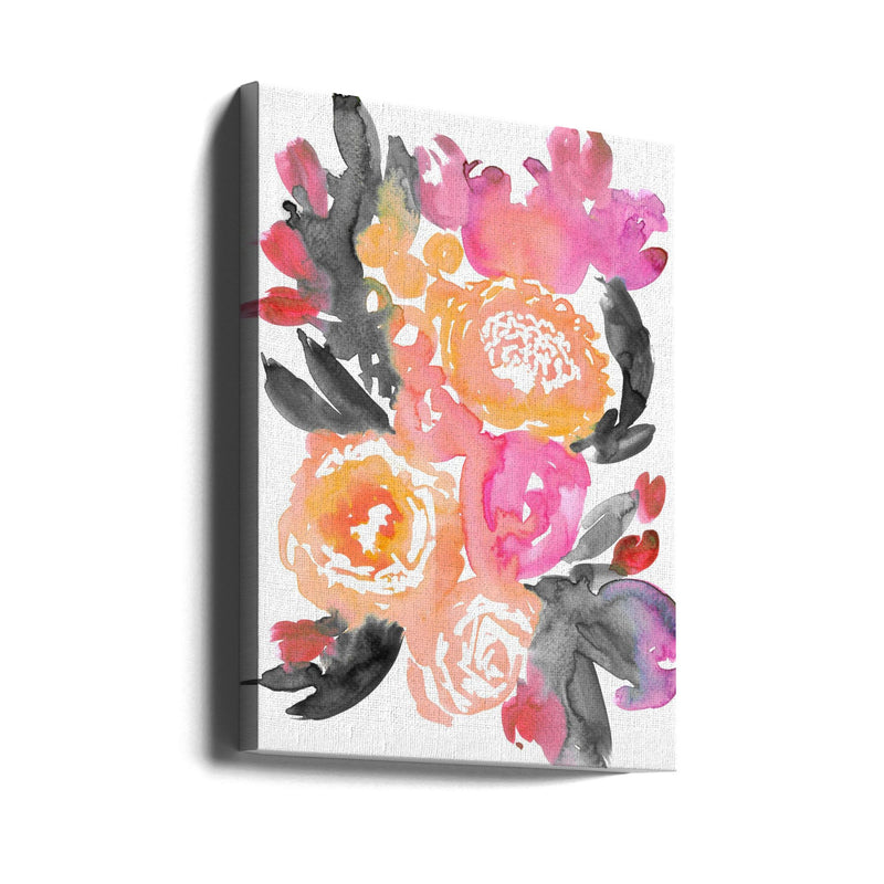Olympe florals II - Stretched Canvas, Poster or Fine Art Print I Heart Wall Art
