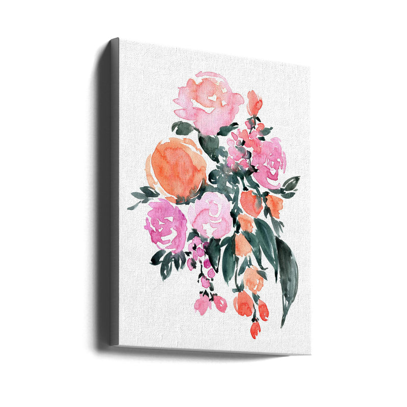Heidi bouquet - Stretched Canvas, Poster or Fine Art Print I Heart Wall Art