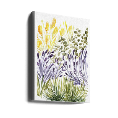 Elisa's garden right - Stretched Canvas, Poster or Fine Art Print I Heart Wall Art