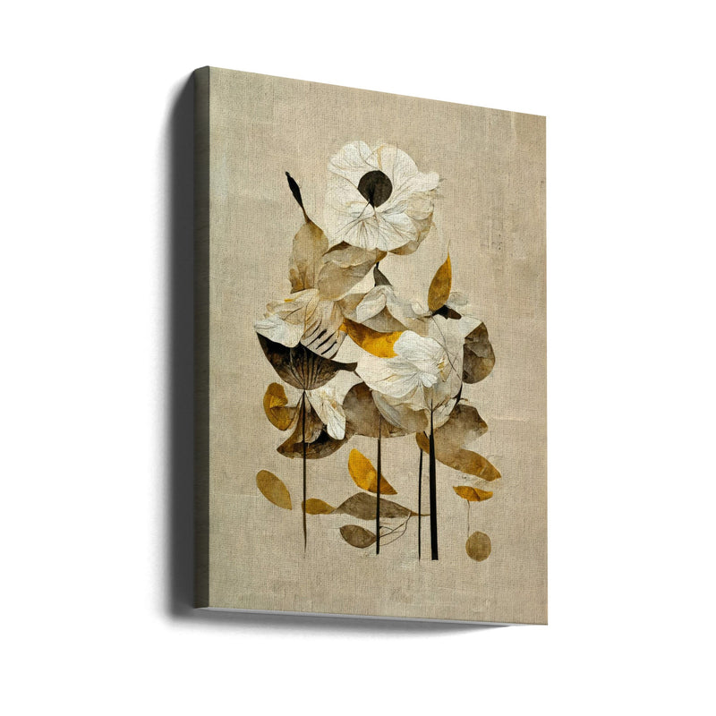 Sunbathing Flower - Stretched Canvas, Poster or Fine Art Print I Heart Wall Art