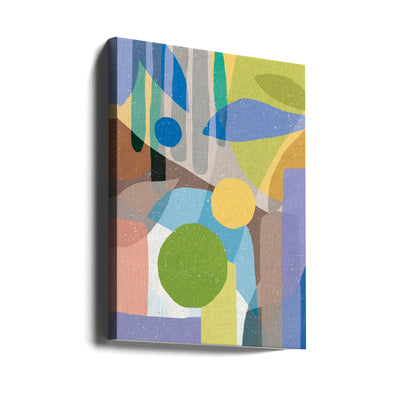 Colorful Pattern - Stretched Canvas, Poster or Fine Art Print I Heart Wall Art