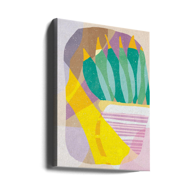 Plant in the Sun - Stretched Canvas, Poster or Fine Art Print I Heart Wall Art