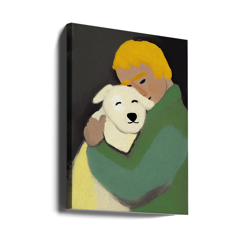 Oh My Dog - Stretched Canvas, Poster or Fine Art Print I Heart Wall Art