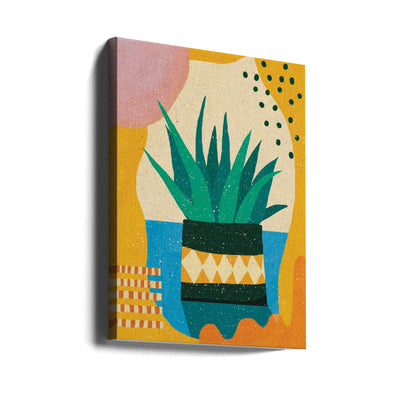 The Orange Day - Stretched Canvas, Poster or Fine Art Print I Heart Wall Art