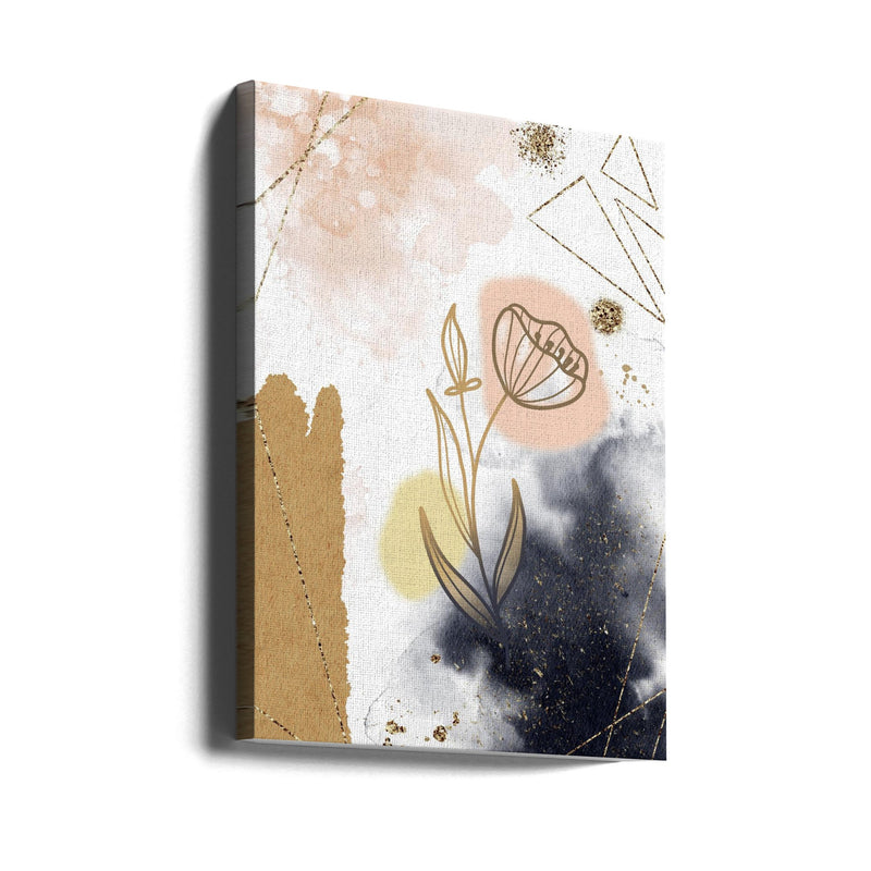 Poinsetta - Stretched Canvas, Poster or Fine Art Print I Heart Wall Art