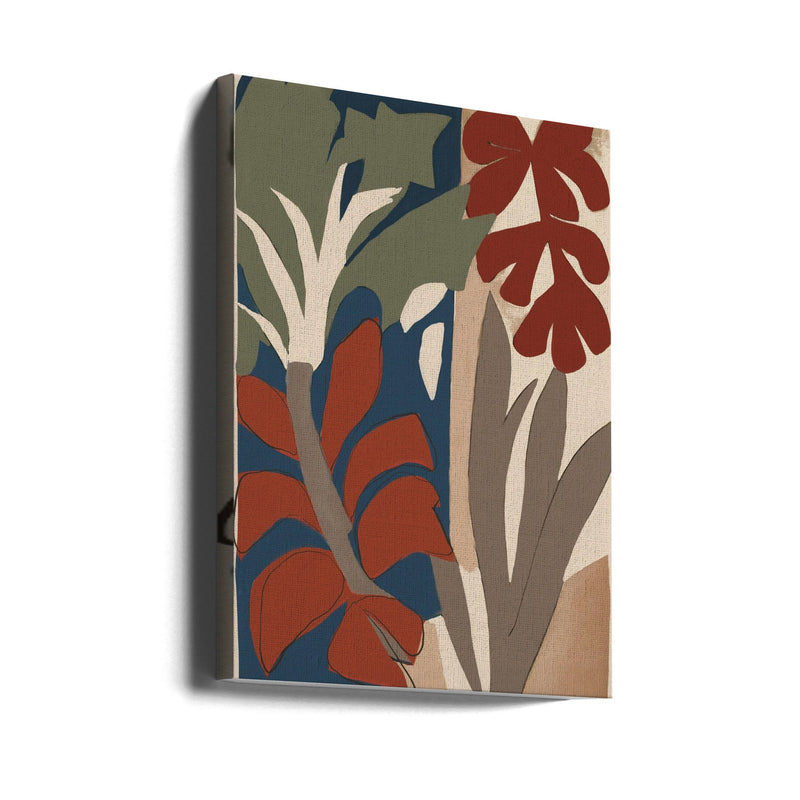 Botanical Impression No 1 - Stretched Canvas, Poster or Fine Art Print I Heart Wall Art