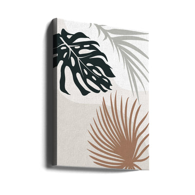 Tropical Leaves No3 - Stretched Canvas, Poster or Fine Art Print I Heart Wall Art
