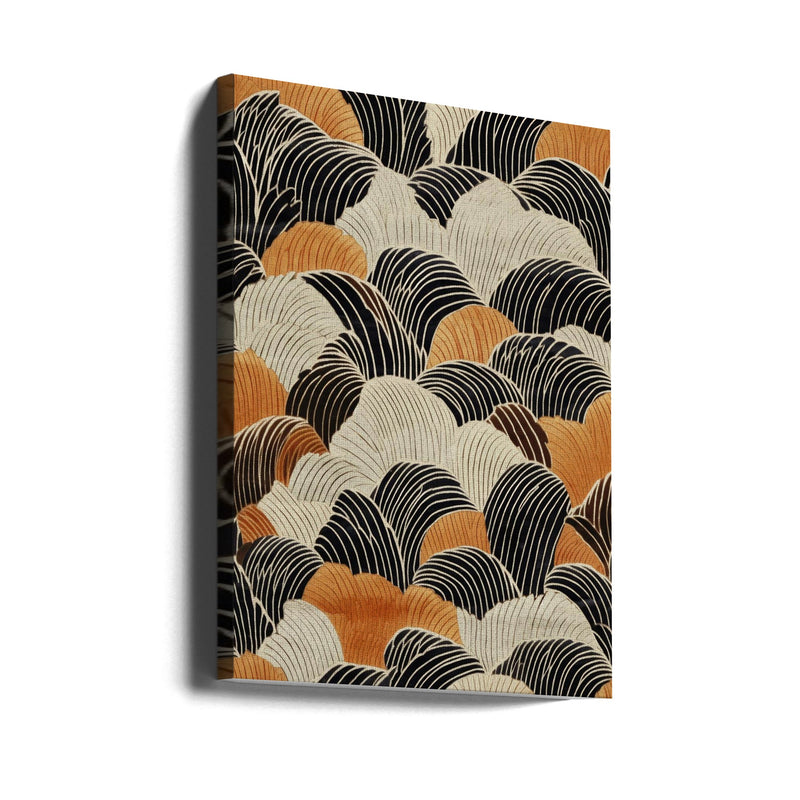 Shell Mountains - Stretched Canvas, Poster or Fine Art Print I Heart Wall Art