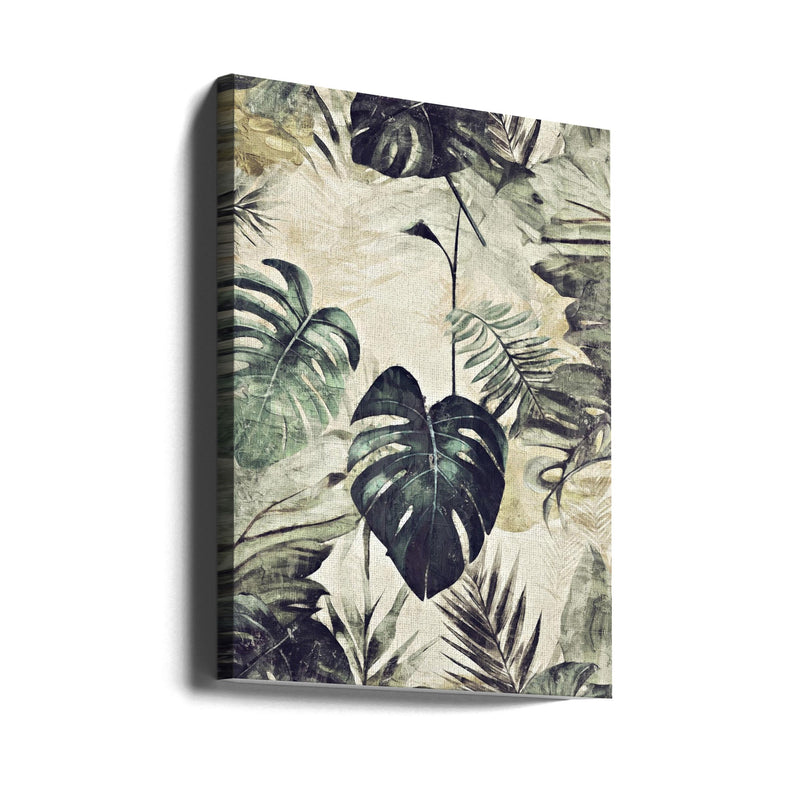 I Jungle01x a 50x70xa - Stretched Canvas, Poster or Fine Art Print I Heart Wall Art