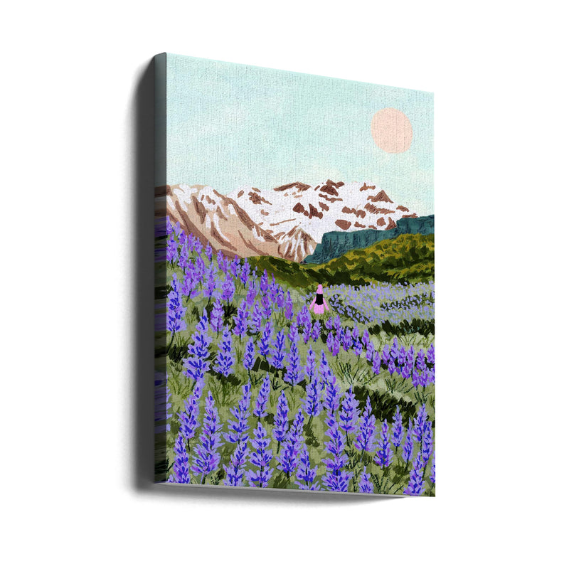 Lupine - Stretched Canvas, Poster or Fine Art Print I Heart Wall Art