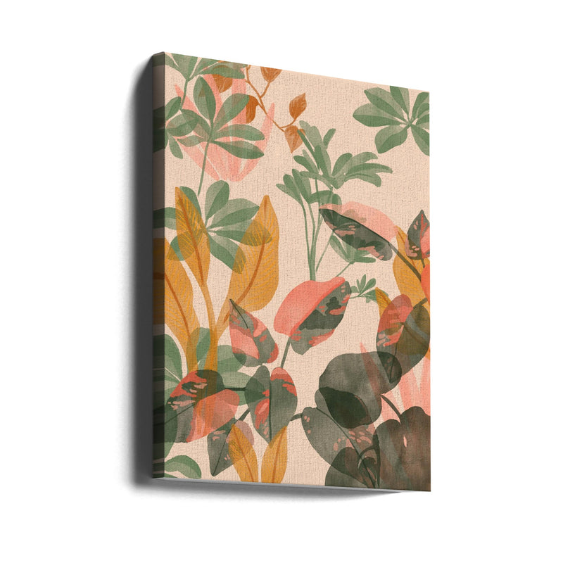 Tropical Mess - Stretched Canvas, Poster or Fine Art Print I Heart Wall Art