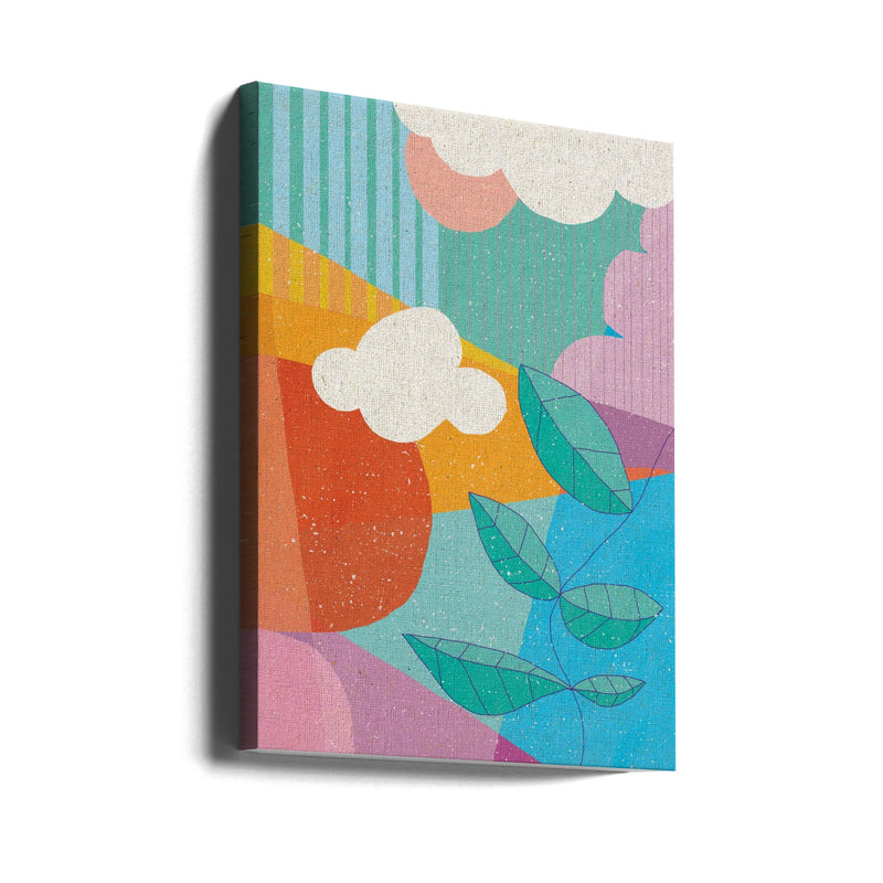 Full Moon - Stretched Canvas, Poster or Fine Art Print I Heart Wall Art