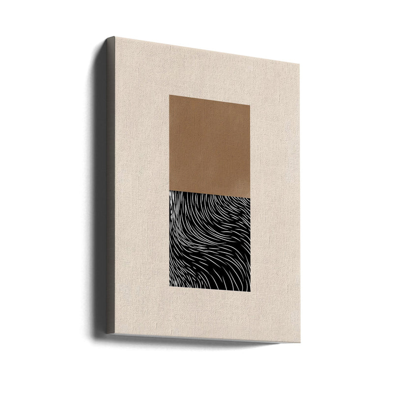 Geometric and Organic Shapes - Stretched Canvas, Poster or Fine Art Print I Heart Wall Art