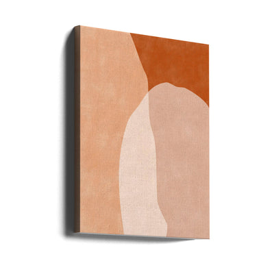 Earthy Layers - Stretched Canvas, Poster or Fine Art Print I Heart Wall Art